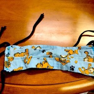 Handmade Garfield Reversible Cotton😷Free w/bundle